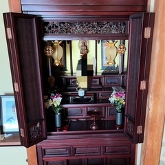 仏壇 本体のみの画像