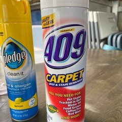 「お問い合わせ中」　掃除洗剤と衣類のドライヤーシート(非対面)の画像