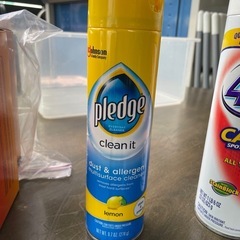 「お問い合わせ中」　掃除洗剤と衣類のドライヤーシート(非対面)の画像