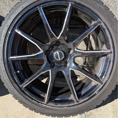 18インチ 225/40R17 スタッドレス　レクサスISなどにの画像