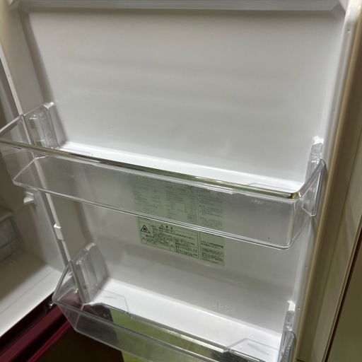 【済】AQUA 冷凍冷蔵庫 168L AQR-17M（R）2022年製