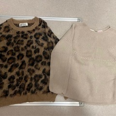 アウター入り　ZARA H &M 長袖　秋冬　まとめ売り　110 女の子　22点の画像