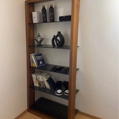 オープンシェルフ　ディスプレイ　棚　北欧モダン　解体搬出可能の画像