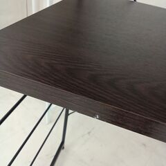 リユースのサカイ栃木店★ジモティ割あり★  ラック ダークブラウン W48.5×D41.5×H180.5 クリーニング済み TC12143の画像