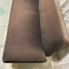AO SOFA (2) チャコール　IDEE 2掛けソファーの画像
