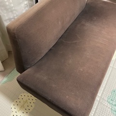 AO SOFA (2) チャコール　IDEE 2掛けソファーの画像