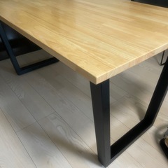 【KANADEMONO】THE TABLE ラバーウッドNの画像