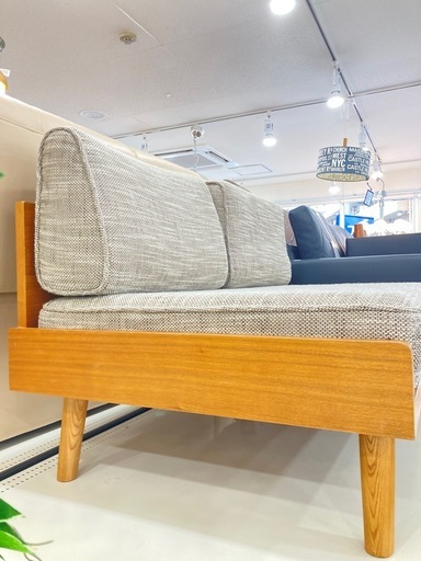 トレファク高槻店】取りに来られる方限定！unico(ウニコ）の2人掛け