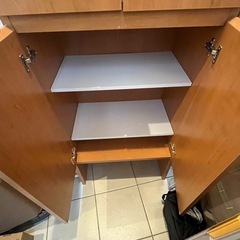 木製シューズクローゼット
の画像