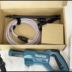 未使用 マキタ 18V 充電式洗浄機 MHW180DZ 本体のみ + アングルノズル A-78857の画像