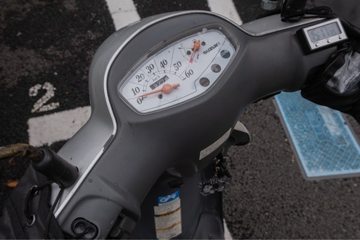 受け渡し予定者様決定済 スズキ レッツ4 CA45A 原付バイク 実動 オマケ多数