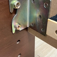 美品 ニトリ ダブルベッドフレーム アスカ3 MBRコンセント付き すのこ Dの画像