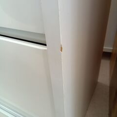 リユースのサカイ栃木店★ジモティ割あり★  レンジ台 ホワイト W90×D33×H87.3 クリーニング済み TC12145の画像