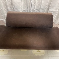 AO SOFA (2) チャコール　IDEE 2掛けソファーの画像