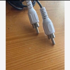 ビデオケーブル コード 映像ケーブル　RCA ケーブル400cm 白　4メートルの画像