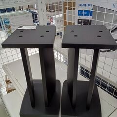 ★リユースのサカイ日立店★HJ8793  スピーカースタンド２個セット ブラック H45×D30×W23 クリーニング済み の画像