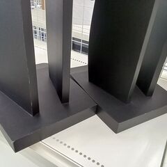 ★リユースのサカイ日立店★HJ8793  スピーカースタンド２個セット ブラック H45×D30×W23 クリーニング済み の画像