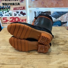 【店頭お渡し限定】(25-12-23)福山ゴム　安全長靴　解体屋寅さん　サイズMの画像