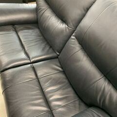 ★来店限定 　レザー調　2掛け電動リクライニングソファーの画像