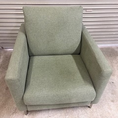 ニトリ 1人用ソファ 1Pソファー グリーンの画像