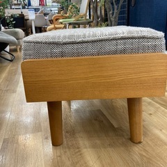 【トレファク高槻店】取りに来られる方限定！unico（ウニコ）のオットマンのご紹介です！の画像