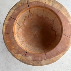 餅つき臼（うす）の画像