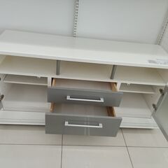 ★リユースのサカイ日立店★HJ8795 NITORI TV台 ホワイト H63.5×D45×W150.5 クリーニング済み の画像