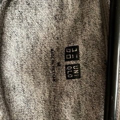 ユニクロ　
スウェットフルジップパーカ（長袖）の画像