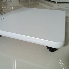 ★リユースのサカイ日立店★HJ8796  キャスター付きプリンター台 ホワイト H7.8×D44.5×W48 クリーニング済み の画像