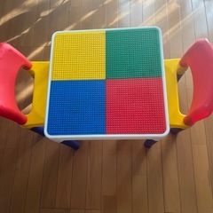 キッズ椅子&テーブルセットの画像