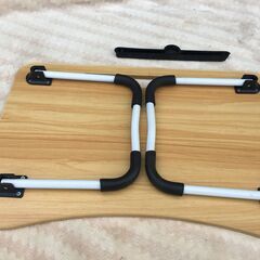 JM20590S)ローテーブル 折りたたみ可能 幅：約60cm  高さ：約26cm 奥行：約40cm 中古品【取りに来られる方限定】の画像