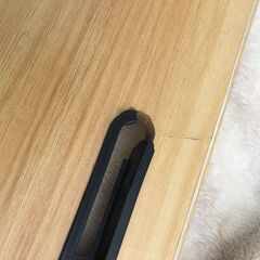 JM20590S)ローテーブル 折りたたみ可能 幅：約60cm  高さ：約26cm 奥行：約40cm 中古品【取りに来られる方限定】の画像