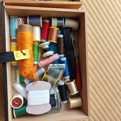 裁縫道具いろいろの画像