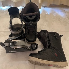 SALOMON スノボセットの画像