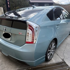 綺麗⭐︎車検8年10月まで！30後期プリウスS！TRD仕様⭐︎車高調 TRDアルミ！純正ナビ Bluetooth ETC オートクルーズ付！不具合なし⭐︎キマッてますの画像
