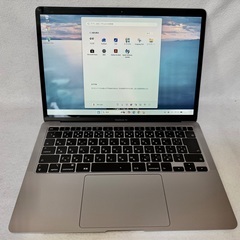 美品！Apple Core i5搭載の最後のMacBook Air BootCampでWindows11Proインストール済み！の画像
