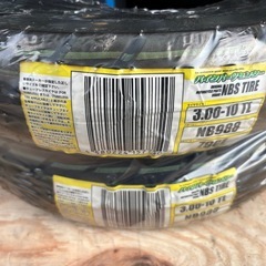 1本1000円　原付　スクーター　タイヤ新品　サイズ3.00-10LT    の画像