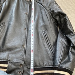 リューグーレザー　革スタジャン　size Sの画像