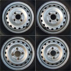 ダンロップ SV01 145R126PR+ホンダ純正スチール　4本SETの画像