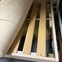 すのこベッド＆ベッドマットの画像