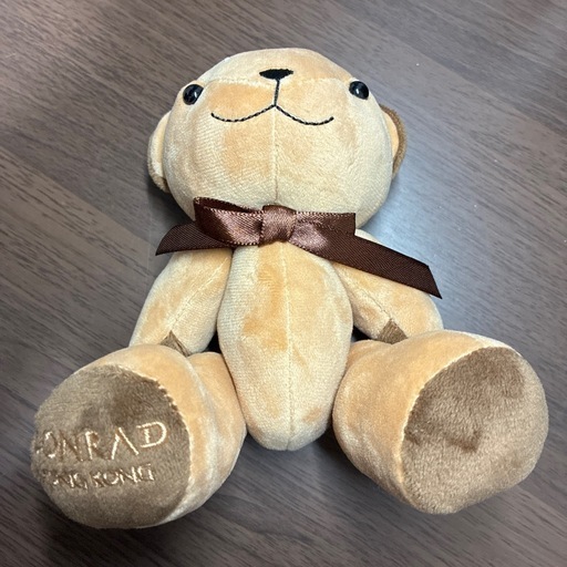 CONRAD ベージュクマぬいぐるみ (谷) 吹田のおもちゃ《ぬいぐるみ》の