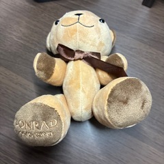 CONRAD ベージュクマぬいぐるみの画像