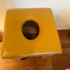 よもぎ蒸し　椅子の画像