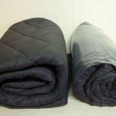 ※取引中/売約済***********G24　【こたつ布団 2点セット】 掛布団＋敷布団【対応こたつサイズ：幅105-120×奥行75-90cm】長方形 洗える ダークブラの画像