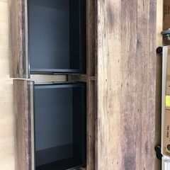 A-990【リユースのサカイ野々市店】ジモティ来店特価‼ TV台 木目調 茶 クリーニング済みの画像
