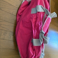 【底以外美品】ボストンバッグ ピンク　の画像