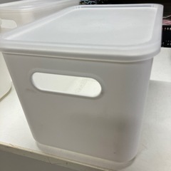 I2512-722 ふたつき 収納BOX 中古の画像