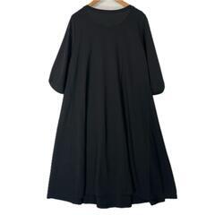 HIROKO DESSINER HIROKO DESSINER ワンピース ポリエステル ブラック レディース S【古着】【中古】の画像