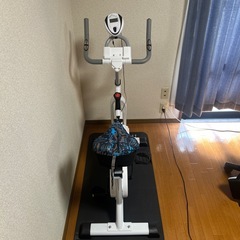 QLEE 第六世代 フィットネスバイク（スピンバイク／エアロバイク）の画像