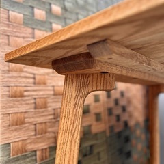 脇木工 モモナチュラル ダイニングテーブル crochet leg セミオーダー スクエア テーブル 食卓 木製テーブル 家具オーク材　オーク　無垢材　無垢　 Wakimokko MOMO NATURAL Dining Table Crochet Leg Semi Order Square Wooden Table Furnitureoak 検　vent VENT ベント　ヴェントの画像